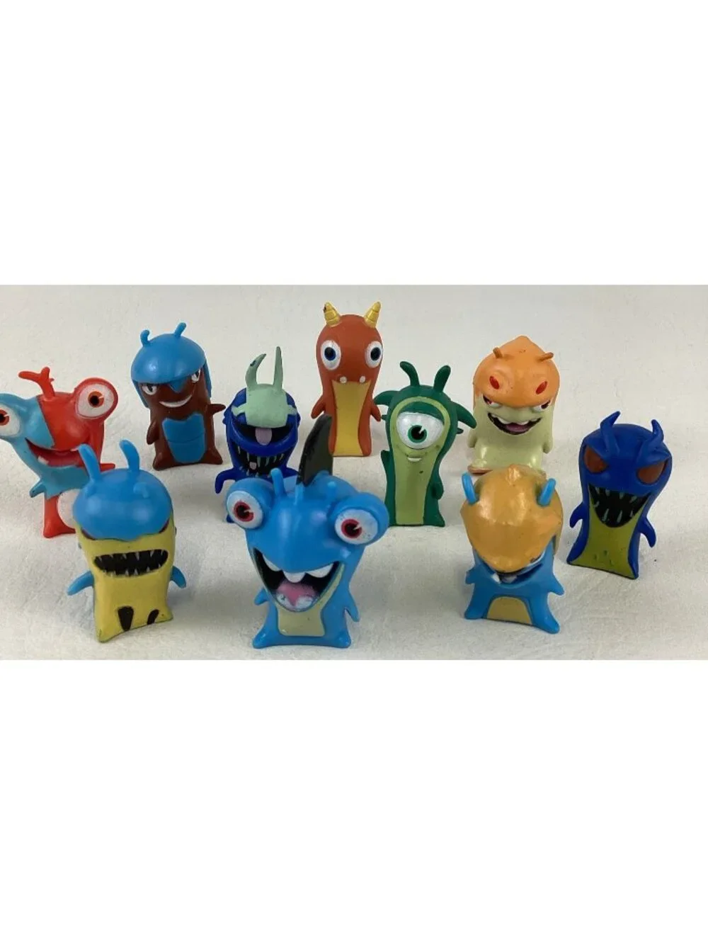 Slugterra Elemental Slugs Mini Action Figure Lot Crystald Doc Tormato Frostfang